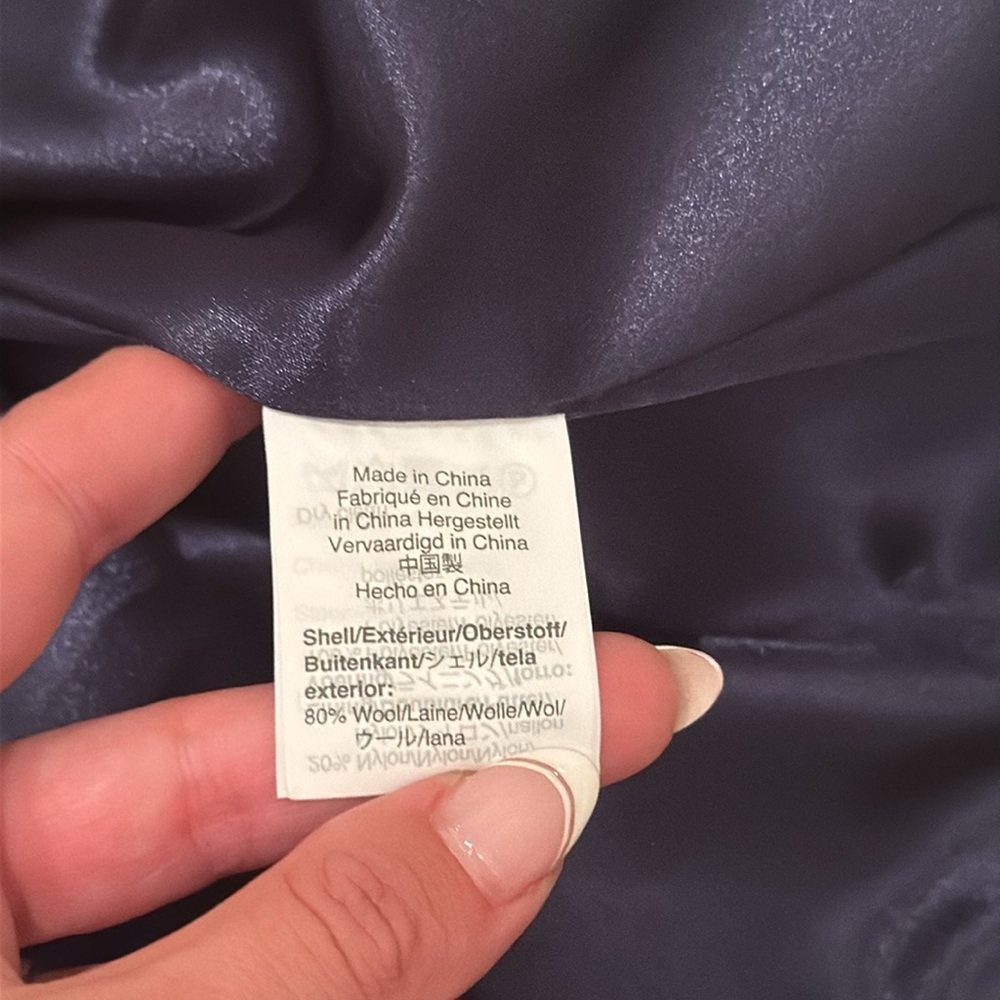 J. CREW Italian Wool Tipped Coat - Picture 5 of 7